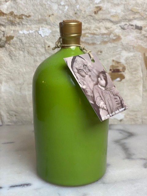 Huile d'Olive extra vergine Bio en Céramique - ZIOTONY - D.O.P. Colline di Brindisi Pistache